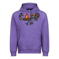 Tulip camp life Urban Hoodie - CowhideDigitalArt