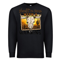 Black should've come with a warning Premium Sweatshirt - MaliasSmallBusiness