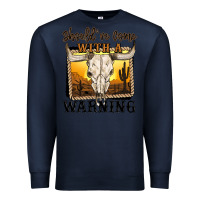 Navy should've come with a warning Premium Sweatshirt - MaliasSmallBusiness