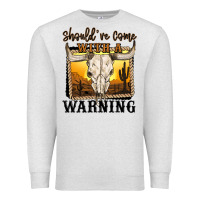Oatmeal Heather should've come with a warning Premium Sweatshirt - MaliasSmallBusiness