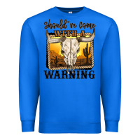True Royal should've come with a warning Premium Sweatshirt - MaliasSmallBusiness