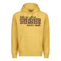 Antique Gold take me where summer never ends Premium Hoodie - CowhideDigitalArt