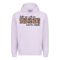 Lilac take me where summer never ends Premium Hoodie - CowhideDigitalArt