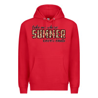 Red take me where summer never ends Premium Hoodie - CowhideDigitalArt