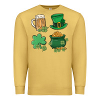 Antique Gold pot of gold Premium Sweatshirt - MaliasSmallBusiness
