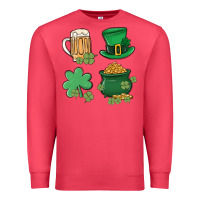 Cardinal pot of gold Premium Sweatshirt - MaliasSmallBusiness