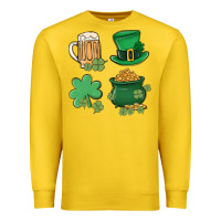 Lemon pot of gold Premium Sweatshirt - MaliasSmallBusiness