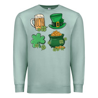 Seafoam pot of gold Premium Sweatshirt - MaliasSmallBusiness
