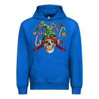 Cobalt elf skull Urban Hoodie - FaDigitalArtStudio