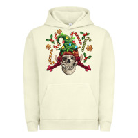Pigment Pistachio elf skull Urban Hoodie - FaDigitalArtStudio