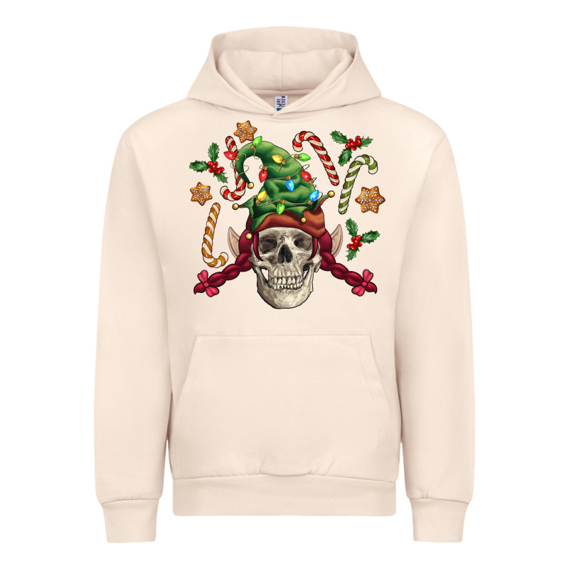 Elf Skull Urban Hoodie by FaDigitalArtStudio | Teevron