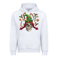White elf skull Urban Hoodie - FaDigitalArtStudio