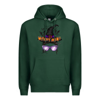 Sports Green witchy mini Premium Hoodie - RacoonDesign