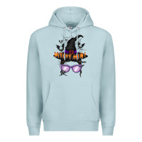 Blue Mist witchy mini Premium Hoodie - RacoonDesign