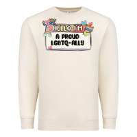 Sandshell proud ally Premium Sweatshirt - MaliasSmallBusiness
