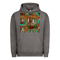 Pigment Tornado horses with roses seamless pattern Urban Hoodie - HRA Design Shop