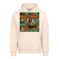 Sandshell horses with roses seamless pattern Urban Hoodie - HRA Design Shop
