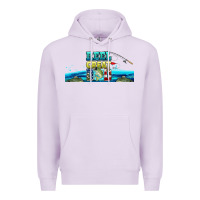 Lilac reel great dad  libbey glass Premium Hoodie - HRA Design Shop
