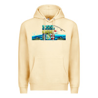 Pina Colada reel great dad  libbey glass Premium Hoodie - HRA Design Shop