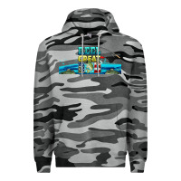 Slate Camo reel great dad  libbey glass Premium Hoodie - HRA Design Shop