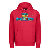 Cardinal reel great dad  libbey glass Premium Hoodie - HRA Design Shop