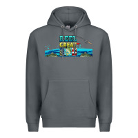 Rock reel great dad  libbey glass Premium Hoodie - HRA Design Shop