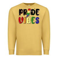 Antique Gold pride vibes Premium Sweatshirt - MaliasSmallBusiness