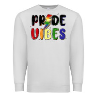 Dove Grey pride vibes Premium Sweatshirt - MaliasSmallBusiness