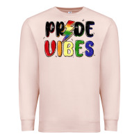 Pale Pink pride vibes Premium Sweatshirt - MaliasSmallBusiness