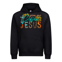 Black give me coffee jesus Urban Hoodie - RacoonDesign