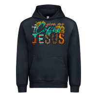 Navy give me coffee jesus Urban Hoodie - RacoonDesign