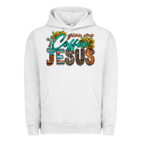 Pigment Lunar Rock give me coffee jesus Urban Hoodie - RacoonDesign
