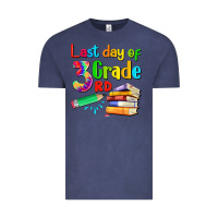 Vintage Denim last day of third grade Vintage Tee - Artiststas