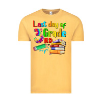 Vintage Mustard last day of third grade Vintage Tee - Artiststas
