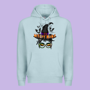 Witchy Nana Premium Hoodie Designed By Racoondesign