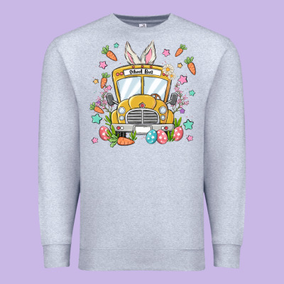 Premium Sweatshirt easter school bus