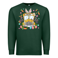 Sports Green easter school bus Premium Sweatshirt - MaliasSmallBusiness