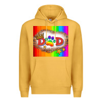 Mustard lgbtq dad and paw Premium Hoodie - HRA Design Shop