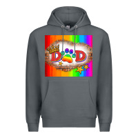 Rock lgbtq dad and paw Premium Hoodie - HRA Design Shop