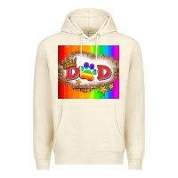 Sandshell lgbtq dad and paw Premium Hoodie - HRA Design Shop