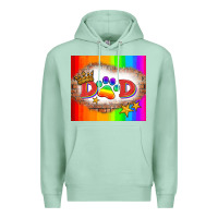 Seafoam lgbtq dad and paw Premium Hoodie - HRA Design Shop