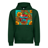Forest Green teacher life Urban Hoodie - HRA Design Shop