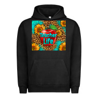 Pigment Black teacher life Urban Hoodie - HRA Design Shop