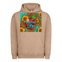 Pigment Burro teacher life Urban Hoodie - HRA Design Shop