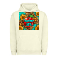 Pigment Pistachio teacher life Urban Hoodie - HRA Design Shop