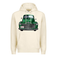 Tofu western green truck front view Premium Hoodie - FaDigitalArtStudio