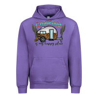 Tulip camping is my happy place Urban Hoodie - CowhideDigitalArt
