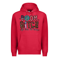 Cardinal boom bitch Premium Hoodie - CowhideDigitalArt