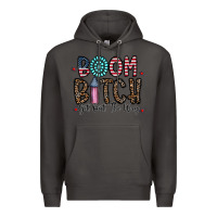 Smoke boom bitch Premium Hoodie - CowhideDigitalArt