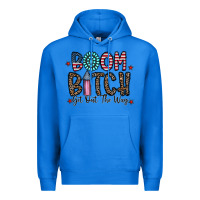 True Royal boom bitch Premium Hoodie - CowhideDigitalArt